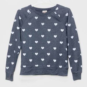 Charcoal Grey Heart Sweatshirt by Mossimo